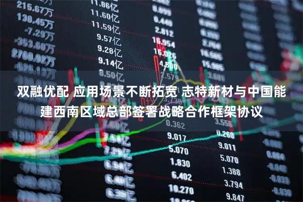 双融优配 应用场景不断拓宽 志特新材与中国能建西南区域总部签署战略合作框架协议